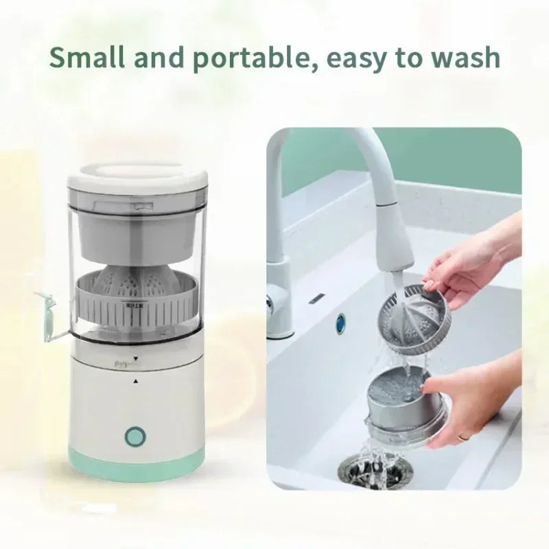 Revolutionary Portable Electric Juicer: USB Rechargeable Citrus Blender for Effortless Fresh Juice Anywhere