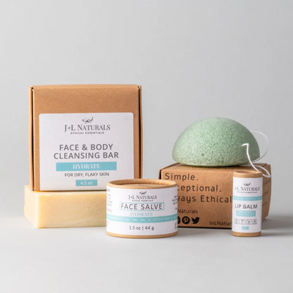 Revitalize Your Skin with the Essentials Skin Regimen Kit – 4-Piece Set for Every Skin Type