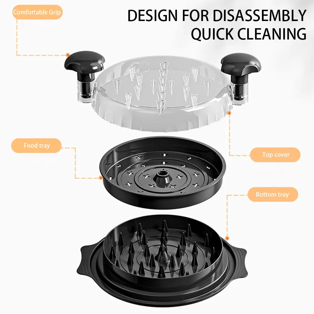 The Essential Meat Shredder – Easy-Rotation Tool for Pulled Pork, Chicken, and Beef
