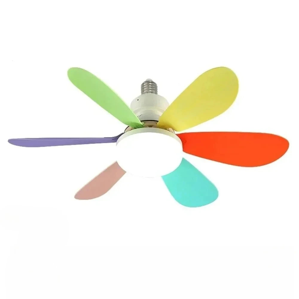 Transform Your Space with the 30W Modern Ceiling Fan Light - E27 LED with Convenient Remote Control for Living Room and Study