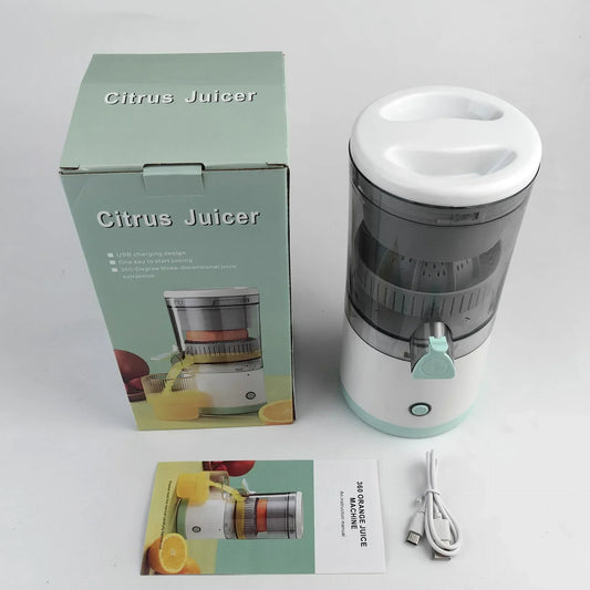 Revolutionary Portable Electric Juicer: USB Rechargeable Citrus Blender for Effortless Fresh Juice Anywhere
