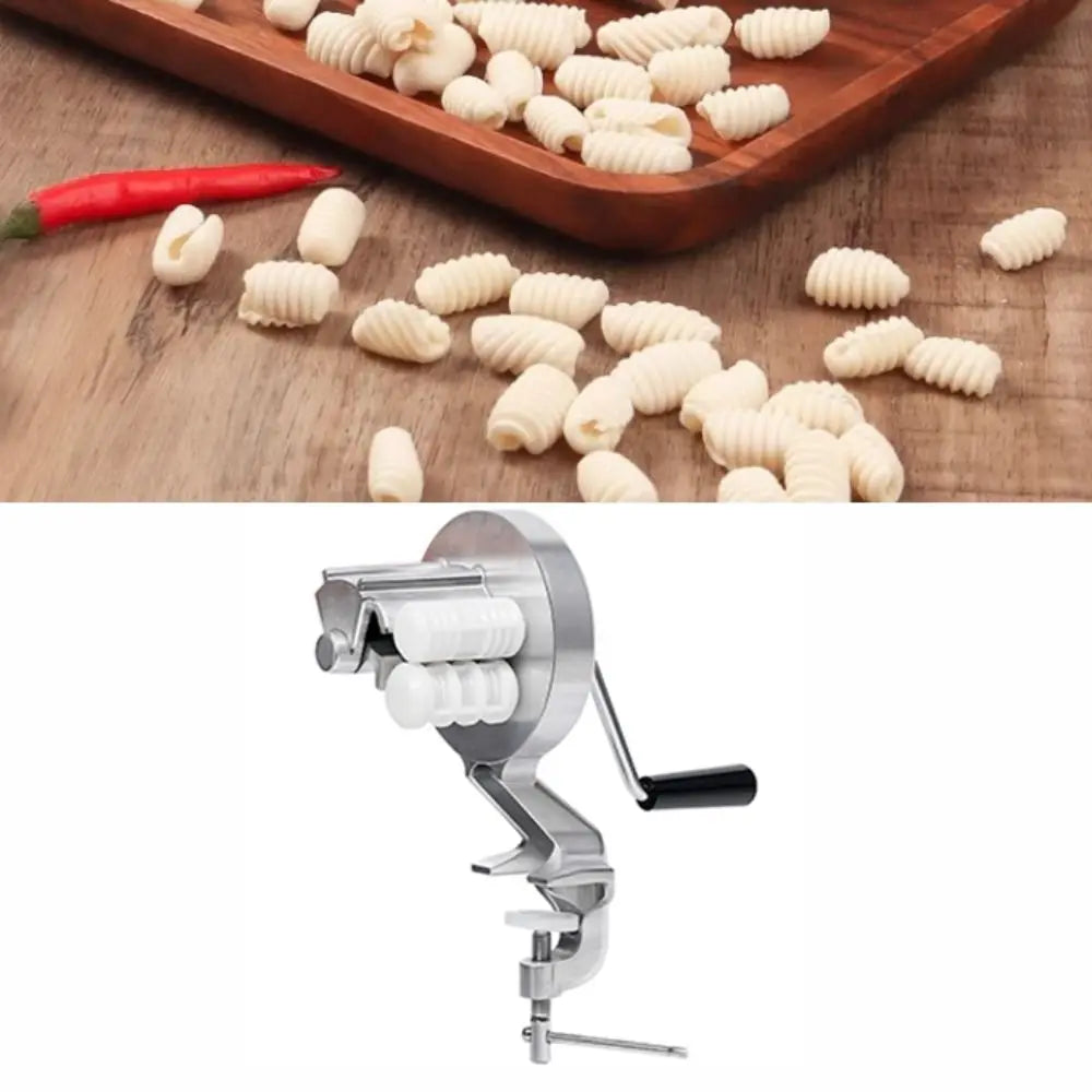 Effortlessly Create Authentic Pasta with Our Ergonomic Cavatelli Maker - The Ultimate Kitchen Gadget for Home Chefs!