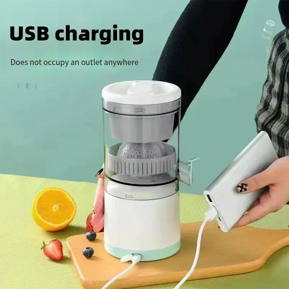 Revolutionary Portable Electric Juicer: USB Rechargeable Citrus Blender for Effortless Fresh Juice Anywhere