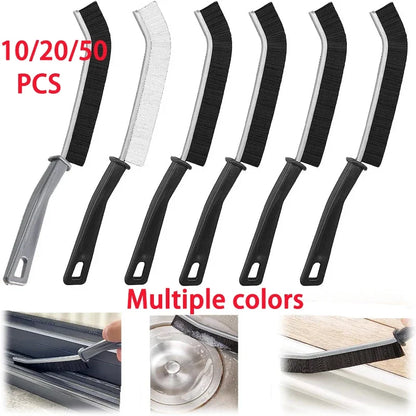Revitalize Your Home with Our 10/20/50 Pcs Hard-Bristled Crevice Cleaning Brush Set – The Ultimate Grout and Tile Cleaner!