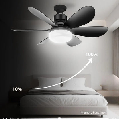 Transform Your Space with the 30W Modern Ceiling Fan Light - E27 LED with Convenient Remote Control for Living Room and Study